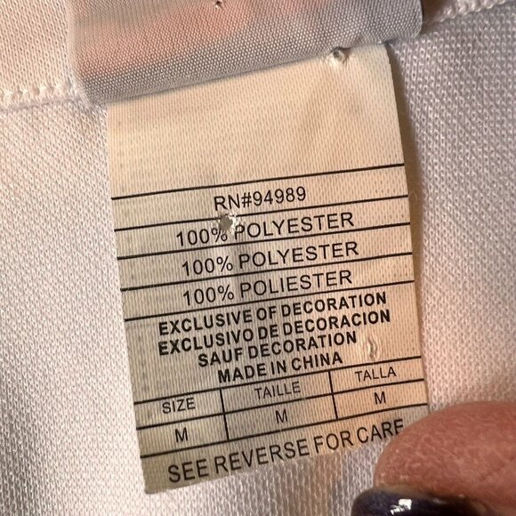 Cleveland Indians Button up Jersey Genuine Baseball Merchandise 5th & Ocean Med - Picture 9 of 12